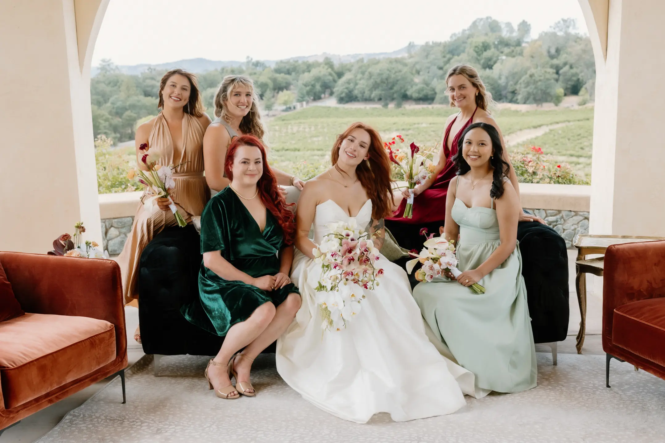 grace + alex wedding at david girard vineyards wedding venue