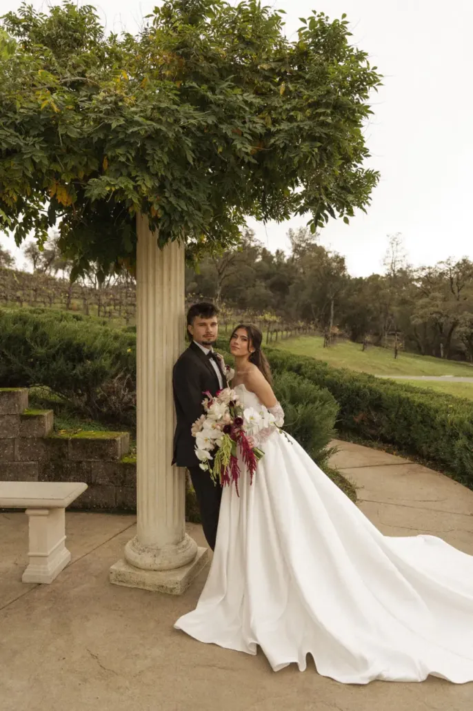 mark + sophia wedding at david girard vineyards wedding venue