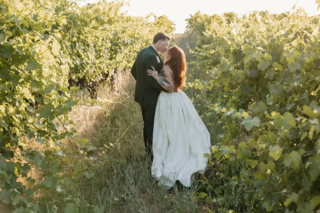 grace + alex wedding at david girard vineyards wedding venue