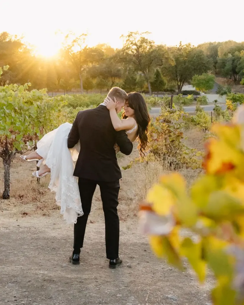 cheeves wedding at david girard vineyards wedding venue