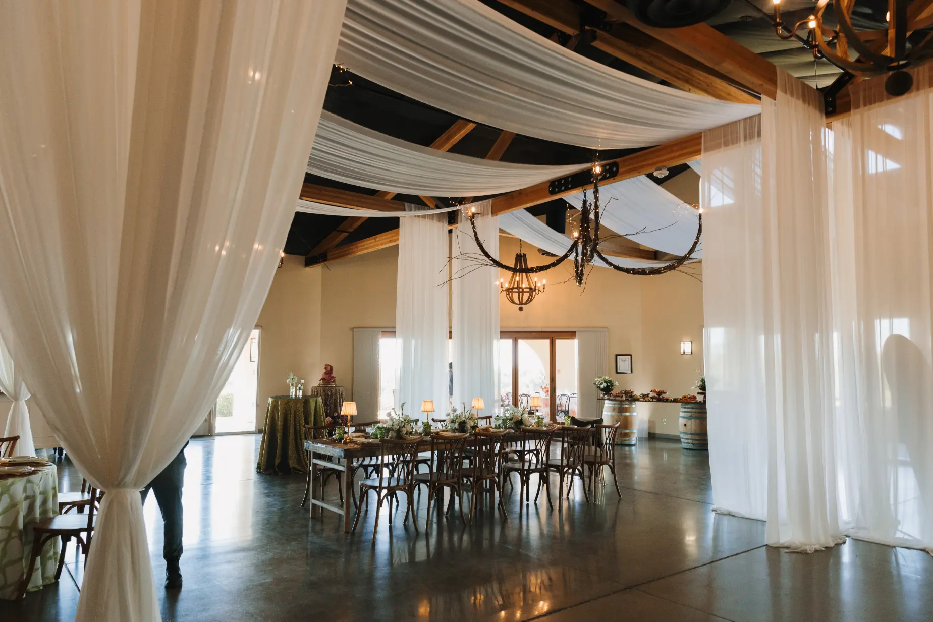 vendor team at david girard vineyards wedding venue